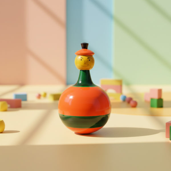 Wooden Roly-Poly Doll