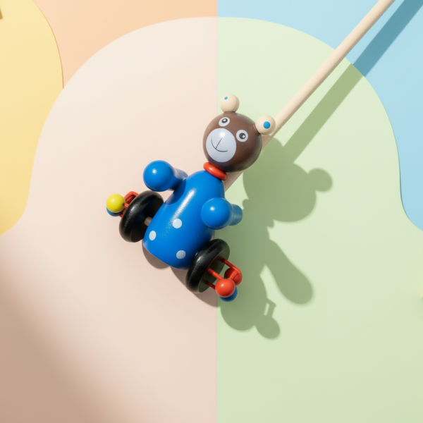 Natural Wooden Baby Toy Combo