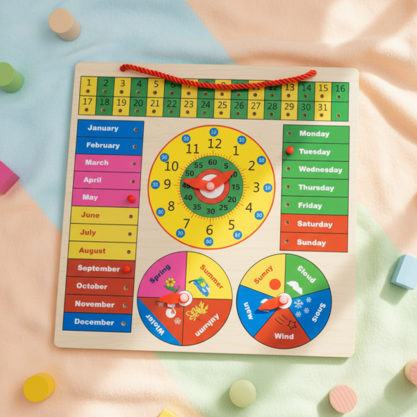 Natural Wooden Smart Skills Combo